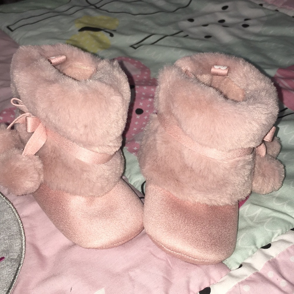 Pink boots